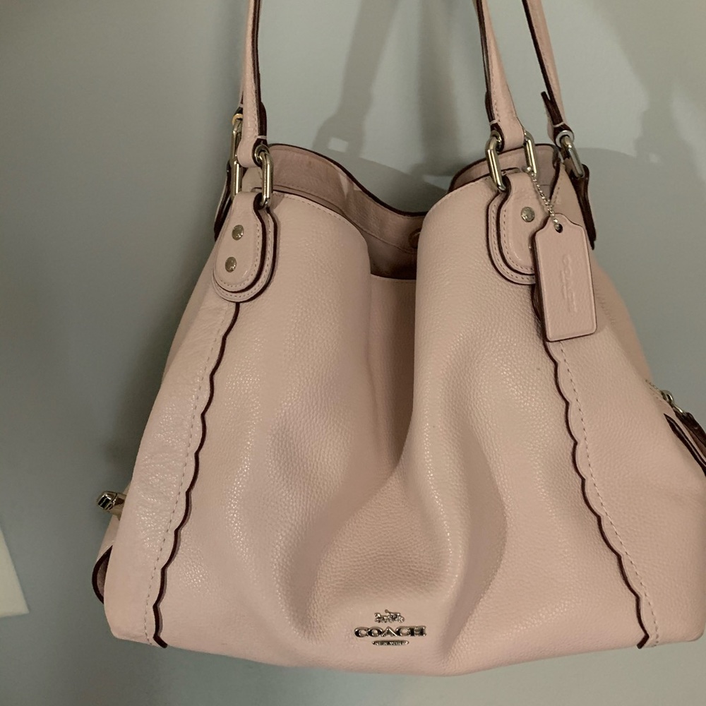 Light pink Coach purse
